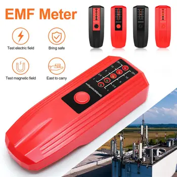 Elektromagnetické Pole Žiarenia Detektor Tester Emf Meter Ručné Prenosné Počítadlo Emisií Dozimeter Počítač Telefón Žiarenia