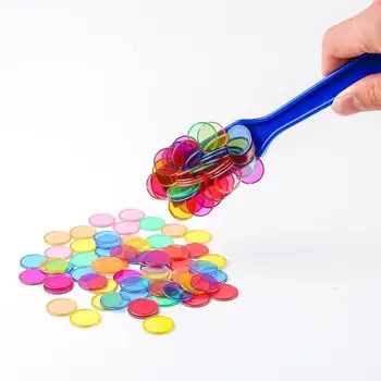 Farba Kognitívne Matematické Vzdelávanie Vzdelávanie Hračky Pre Deti Magnetické Stick S Plastovými Mince Farba Vzdelávacie Hračky F8R6