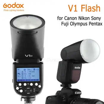 Godox V1 Flash V1C V1N V1S V1F V1O V1P TTL HSS 1/8000s Fotoaparát Blesk Speedlite Pre Sony Niko Canon Olympus Fujifilm Pentax