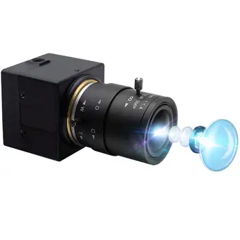 HD 720P webová Kamera USB2.0 1MP formáte mjpeg 60fps Digitálne Video Capture Varifokálny Fotoaparátu, Monochromatický Kamery pre Android, Linux, MAC, Windows