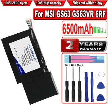 HSABAT 6500mAh BTY-M6J BTY-U6J Notebook Batéria pre MSI GS63 GS63VR 6RF,GS73 GS73VR 6RF MS-17B1 MS-16H2 MS-16K2 GS63VR-7RF
