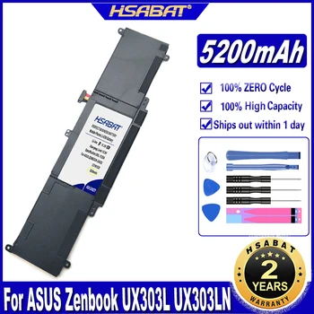 HSABAT C31N1339 5200mAh Notebook Batéria pre ASUS Zenbook UX303L UX303LN TP300L TP300LA TP300LJ Q302L Q302LA Q302LG Batérie