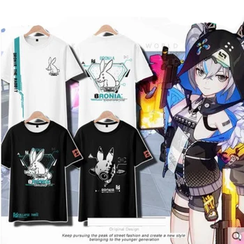 Hra Honkai Vplyv 3. Cosplay T Shirt Lete Muži ženy Okrúhlym Výstrihom, Krátky Rukáv Anime T-shirt Harajuku Topy Streetwear Čaj