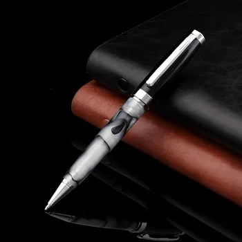 Inovatívny Nový Produkt Módne Kvalitné Luxusné Kovové Akryl Rotačné Guľôčkové Pero na Písanie Obchodných Darček Školské potreby