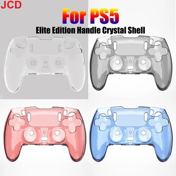 JCD 1pcs Pre PS5 Elite Edition Rukoväť Crystal Prípade Ochrany Prípade PS5 Elite Radič PC, Ultra Tenkú Ochranu Prípade Prístupu