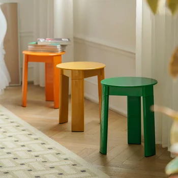 Kreatívne Stolice Nordic Domov Obývacia Izba Moderný Minimalistický Nízke Malé Okrúhle Predmety V Domácnosti Dropshipping Praktické Firmy