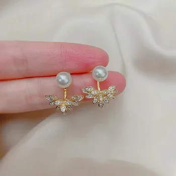 Kórejský Earings Módne Šperky Punk Gotický Imitácia Pearl Náušnice Roztomilý Náušnice Pre Ženy, Darčeky Stud Náušnice Pendientes