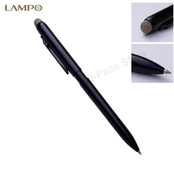 LAMPO Univerzálny 2 v 1 Stylus Pen Podpisový Pera 0,5 mm Tablet Kapacitný Displej Caneta Dotykové Pero pre systém iOS, Android, iPad, Smart Phone