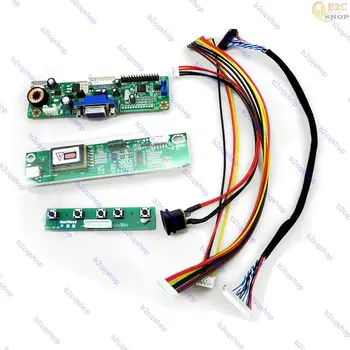 LCD Radič Rada DIY Kit VGA (RTD2270L)Vodič LVDS Invertor - Otočte displej LCD Monitor pre LB121S03(TL)(01) 800X600 LB121S03-TL01