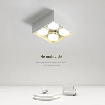 LED Moderné Lustre Svetlo Vnútorné Strop Obývacej Izby Zdobiť Lesk Domov Zariadenia Loft Závesné Lampy prívesok Dekorácie krúžok