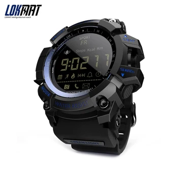 LOKMAT MK16 Smart Hodinky Vojenské Armády Robustný Sledovať Mužov Nepremokavé Športové BT Smartwatch Fitness Sledovanie Digitálneho Módne Hodinky