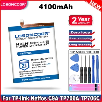 LOSONCOER 4100mAh NBL-40A2920 Batérie pre TP-link Neffos C9A TP706A TP706C na sklade