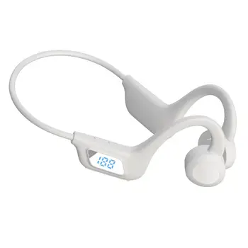 LY1 Kostné Vedenie Slúchadlá Ucho 9D Zvuk Bezdrôtové Bluetooth-kompatibilného Headsetu MP3 Prehrávač S Pamäťou Pre Beh