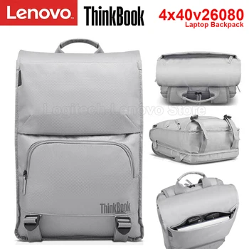 Lenovo ThinkBook 4X40V26080 Notebook Batoh Nepremokavá Tkanina Anti-Theft Späť Pocket Dizajn pre Xiaoxin LÉGIE Ultrabook YOGA