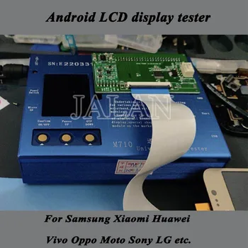M710 Dotykový LCD Tester Pre Samsung Xiao Huawei LG Sony atď Telefón Android Displej testovací Nástroj