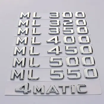 ML, GL list séria auto nálepky na Mercedes Benz ML350 ML400 ML450 GL500 GL550 upravený príslušenstvo Tela zadný kryt dekoratívne