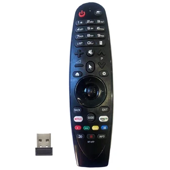 MR650A Smart TV Diaľkové Ovládanie Domáce Televízie Bezdrôtové Diaľkové Ovládanie LCD TV ovládač pre Nahradenie,Jeseň, Odolná,Čierna