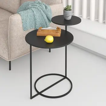 Maifan moderný minimalistický železa konferenčný stolík Nordic sedenie rohu niekoľko kreatívne domáce gauč strane tabuľky malé tabuľka طاولات للقهوة