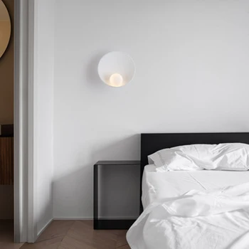 Moderné LED živice nástenné svietidlo Nordi cminimalist obývacej izby, spálne, chodby chodby, schodisko Homebackground Dekorácie, nočné lampy