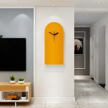 Moderný minimalistický online celebrity hodiny nástenné hodiny obývacia izba domov módy 2022 nové kreatívne luxusné dekoračné nástenné hodiny
