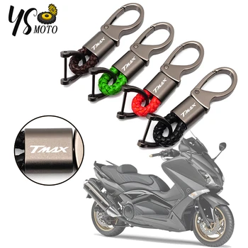 Motocykel Kvalitné Pletené Lano Keyring Kovové Keychain Pre Yamaha TMAX 530 TMAX 560 TMAX 500 2019 2020 2021 2022 Príslušenstvo