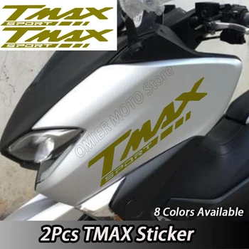 Motocykel, Skúter Nálepky TMAX Predné Prúžok Kapotáže Obtlačky Nepremokavé Príslušenstvo Pre YAMAHA TMAX 500 530 560 Tech MAX 530SX