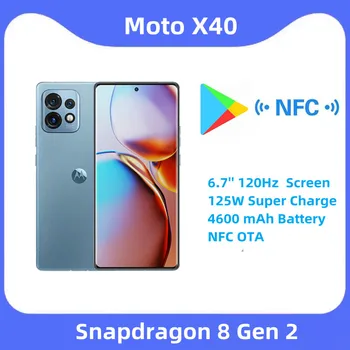 Motorola Moto X40 5G Telefón Android 13 Snapdragon 8 Gen 2 6.7