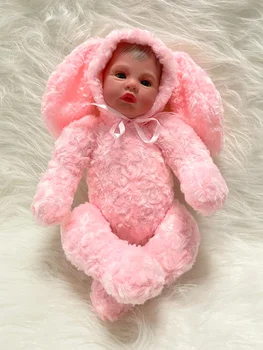 Multi Panel Maznať Bunny Telo Bábiky Končatiny Sú Spájané A Otočná Reborn Baby Doll Cuddimal Bunny Felicia Maddie Lúka Malea