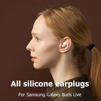 Mäkké Silikónové Ušné Tipy Pre Samsung Galaxy Puky Aktívne Bezdrôtové Slúchadlá Puky Slúchadlá Kryt Čiapky Príslušenstvo