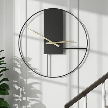 Móda Nordic hodiny tvorivé jednoduché luxusné hodiny dekor obývacia izba dekoratívne nástenné hodiny.