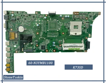 Najlepšie Hodnoty FRU 60-N3YMB1100 pre ASUS K73SD K73E Notebook Doske Rev2.1 SLJ4P HM65 PGA989 RAM DDR3 100% Test