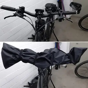 Nepremokavé Cyklistické Držadlo Chránič Sun Protection Black Odolný Bike