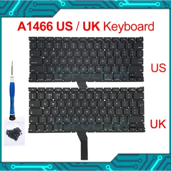Nové A1466 Klávesnica US UK pre MacBook Air 13