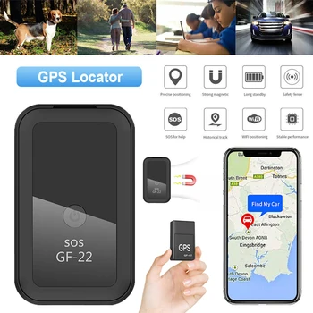 Nové GF-22 GPS Tracker Zariadenie v Reálnom Čase, Auto Tracker Hlasové Ovládanie Mini Presné Polohovanie 2023 Anti-Stratené Zariadenie Lokátor Zariadenia