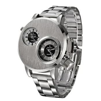 Nové Pánske Quartz Hodinky 2023 Originálny Nerezový Pás náramkové hodinky Pre Mužov Silver Business pánske Hodinky Relogio Masculino