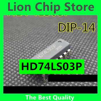 Nové originálne inline 74LS03 HD74LS03P DIP-14 elektronického čipu, má dobrú kvalitu HD74LS03P