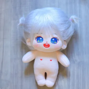 Nový 20 cm Plyšové Bábika Idol Plnené Super Star Obrázok Bábiky S Vlasmi Bavlna Baby Doll Hračky Plushies YiBo Fanúšikov Kolekcie Darček