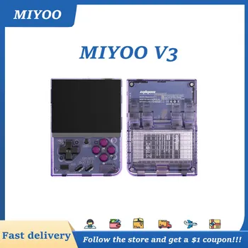 (Nový) 3,5-palcový MIYOO MINI Plus V3 Prenosné Retro Vreckové Herné Konzoly