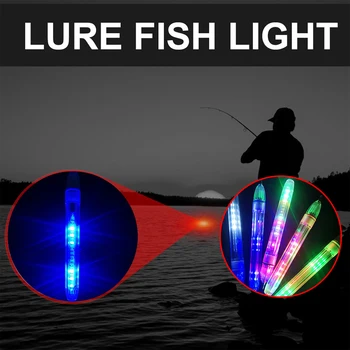 Nočný Rybolov Plaváka Rod Svetlá Multifunkčné Priťahuje Lákať Lampa Opakovane Ryby Zhromažďovanie Lákať Lampa Vybavenie Na Vonkajšie Dodávky