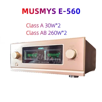 Nájdete Accuphase E-560 MUSMYS E-560 Trieda zosilňovača all-hliníkové šasi výrobné Triedy A, 30W*2 , Class AB 260W*2
