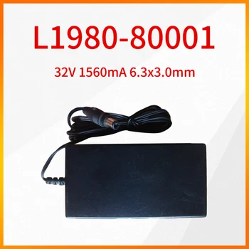 Originálne, Nie je Nová L1980-80001 32V 1560mA 6.3x3.0 mm Napájací Adaptér Pre HP 32V1560mA Tlačiareň Nabíjačky