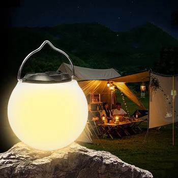 Outdoor Camping Lampy Prenosné Visí USB Nabíjanie Tabuľka Nočné Svetlo Vodotesné Svietidlá pre Strany, Spálne, Záhradný Stan Osvetlenie