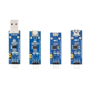 PL2303 USB Na UART (TTL) Komunikačným Modulom, Mikro / Mini / Typ / Type C Konektor
