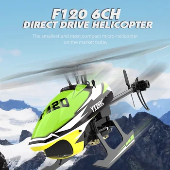 Parkten F120 2.4 G RC Vrtuľník 6CH 6-Osové Gyro 3D6G Dual Striedavý Motor Arobatic Drone Pre Dospelých, Hračky