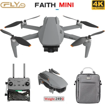 Poklad Viery Mini S 3-Os Gimbal Profesionálne 4K Kamera GPS 3KM Ovládanie Vzdialenosť RC Drone Quadcopter
