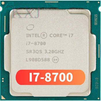 Použitý procesor Intel Core i7 8700 3.2 GHz Six-Core Dvanásť-Niť CPU Procesor 12M 65W LGA 1151