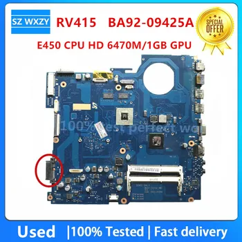 Používa sa Pre Samsung RV415 Notebook Doske BA41-01534A BA92-09425A BA92-09425B S E450 CPU HD 6470M/1GB GPU MB 100% Testované