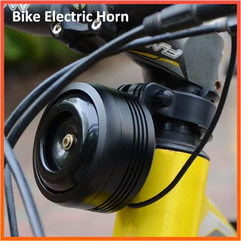 Požičovňa Bell Elektrické Roh s alarmom Super Zvuk pre Scooter MTB Bicykel, USB Nabíjanie 1300mAh Bezpečnosť Proti krádeži Alarm 125db Nahlas