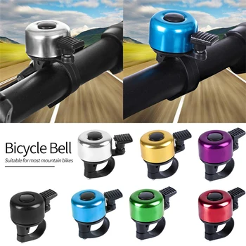 Požičovňa Bell Zliatiny Mountain Road Bike Horn Zvukový Alarm Zvonček Výstraha jazda na Bicykli Riadidlá Kovový Krúžok Hovor MTB Príslušenstvo