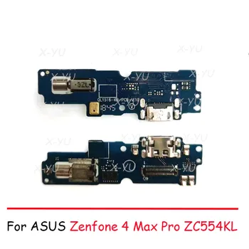Pre ASUS Zenfone 4 Max Pro ZC554KL USB Nabíjací Port Konektor Doku Flex Kábel Opravy Dielov